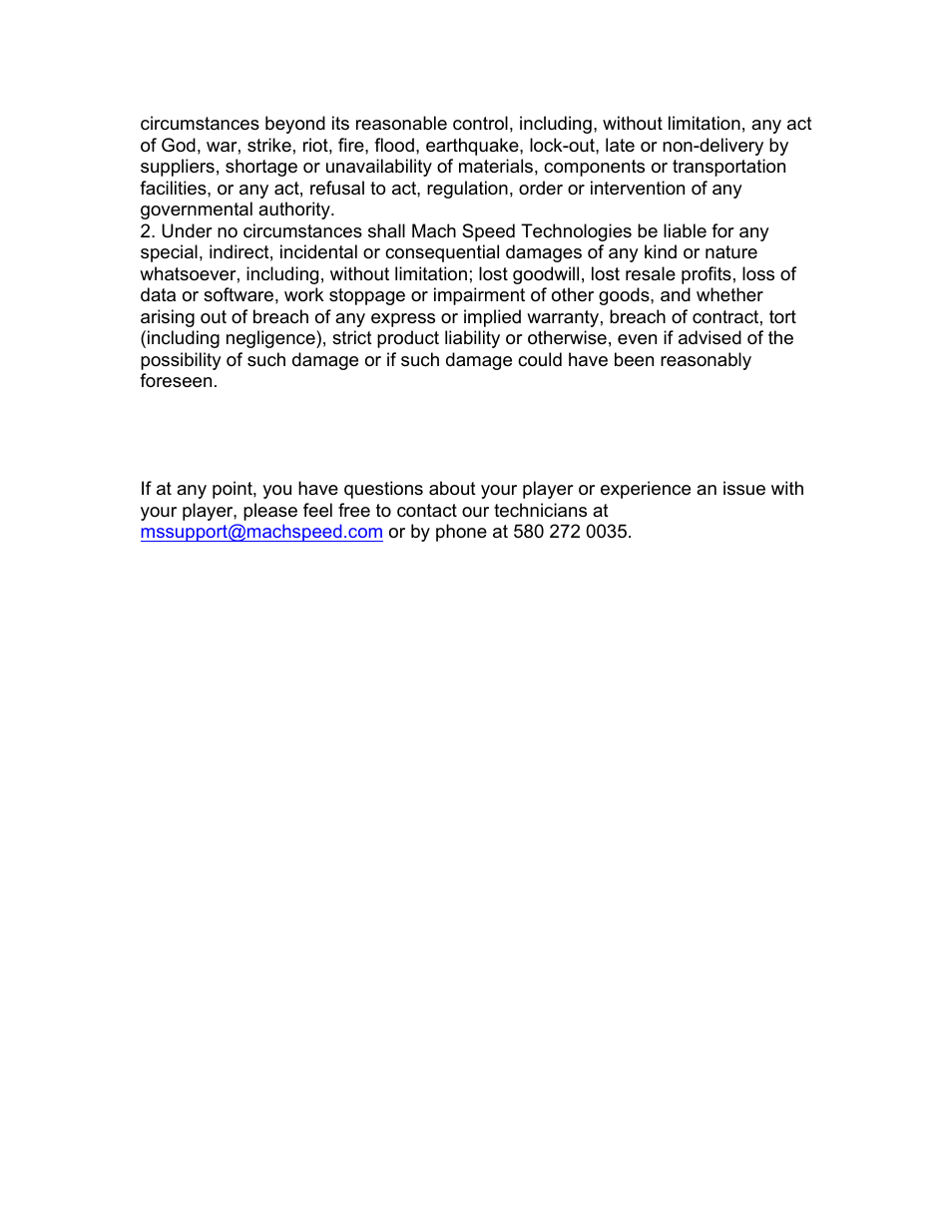 Mach Speed Technologies PERSONAL MEDIA PLAYER T4 User Manual | Page 29 / 29