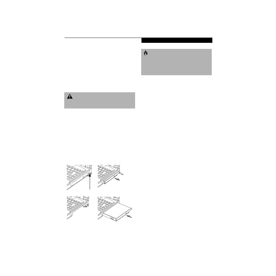 Removing and installing modular devices, Cold-swapping, Warm-swapping | Made By Humans E Series User Manual | Page 36 / 122