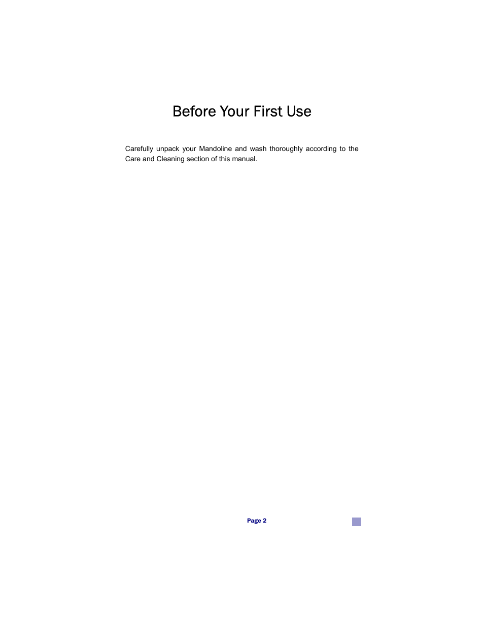 Before your first use | MIU France 90777 User Manual | Page 3 / 12