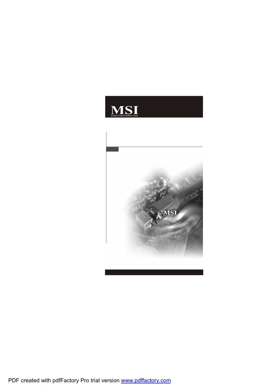 MSI AM-690E User Manual | 68 pages