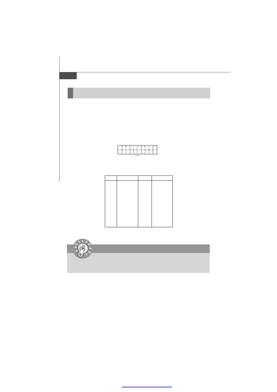 Power supply, Important, Atx 20-pin system power connector: atx1 | MSI IM-GM45 User Manual | Page 24 / 73