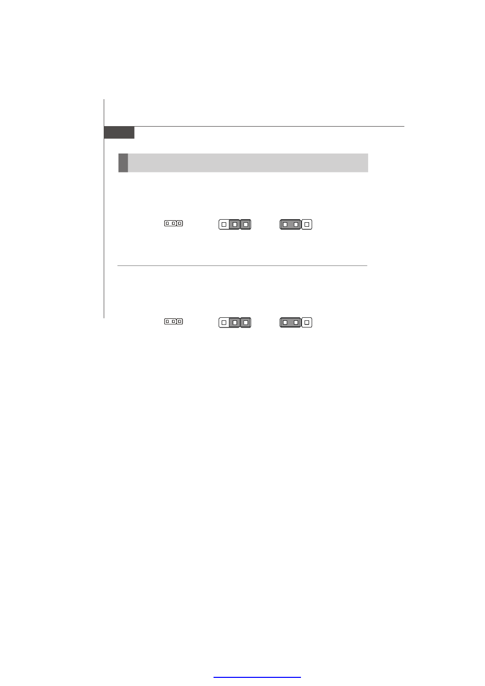 Jumper, Lvds power jumper: j2, Serial port power jumper: j1 | MSI IM-GM45 User Manual | Page 34 / 73