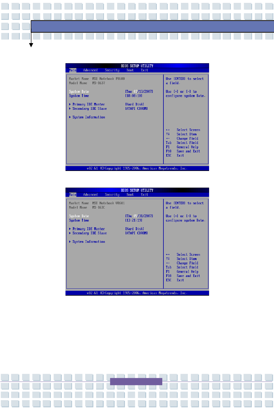 MSI 163C User Manual | Page 70 / 80