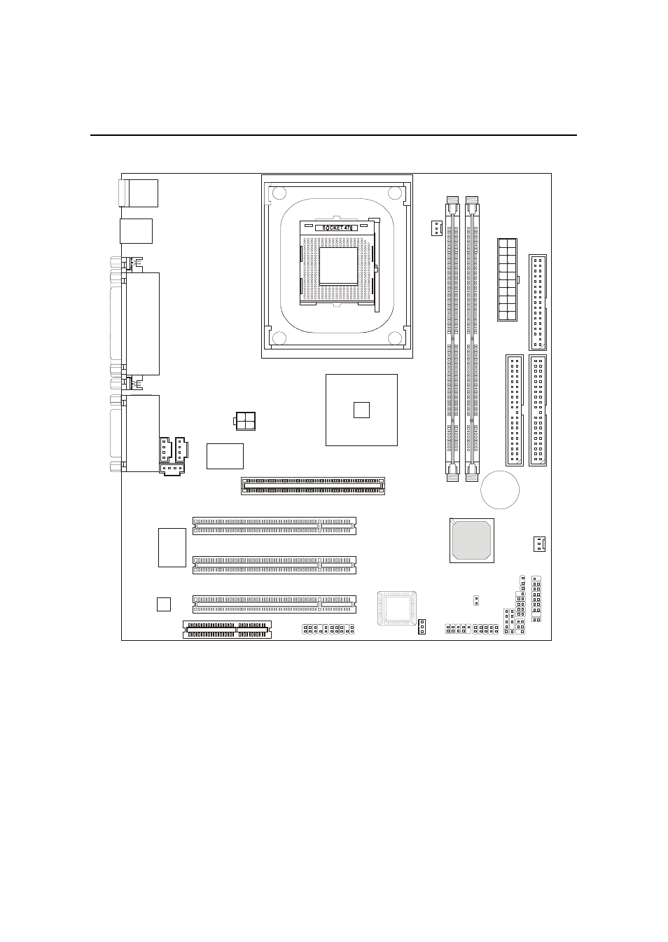 Mainboard layout, Ms-6534 micro-atx mainboard, Chapter 1 1-4 | Intel brookdale chipset | MSI MS-6534 User Manual | Page 11 / 109