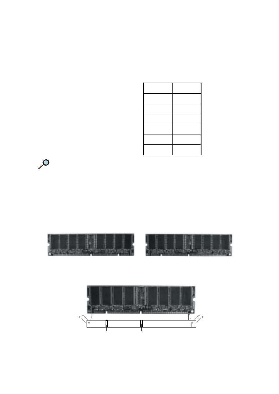 Dimm modules combination, Installing dimm modules | MSI MS-6534 User Manual | Page 19 / 109