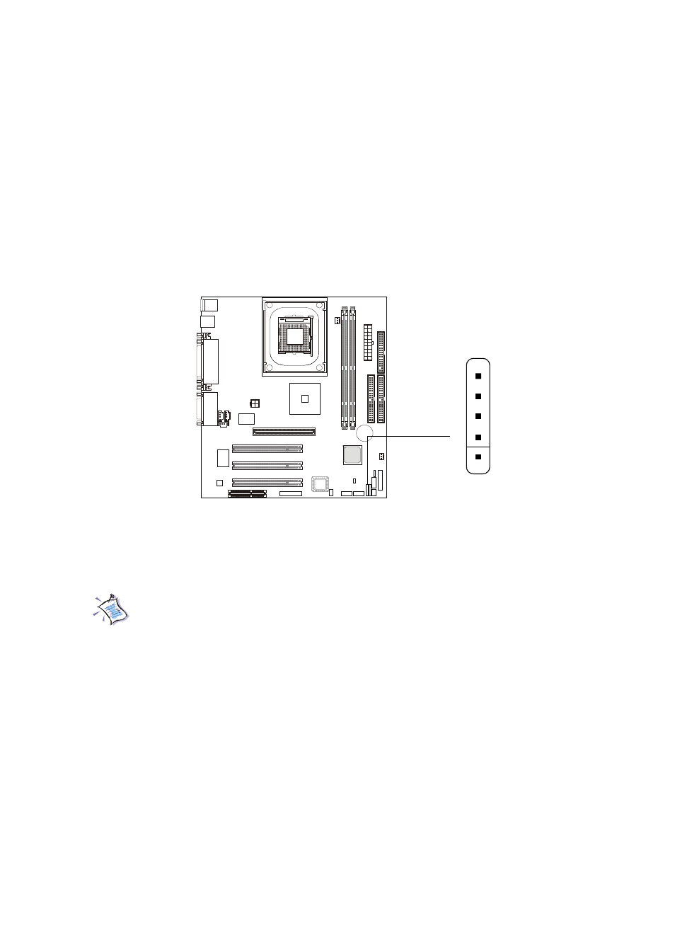Wake on ring connector: jmdm1 (optional) | MSI MS-6534 User Manual | Page 33 / 109