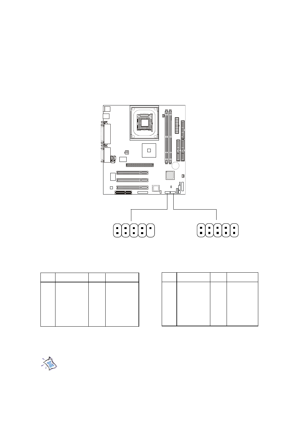 Usb front panel connectors: usb1 & usb2, Chapter 2 2-24, Usb1 | Usb2 | MSI MS-6534 User Manual | Page 37 / 109
