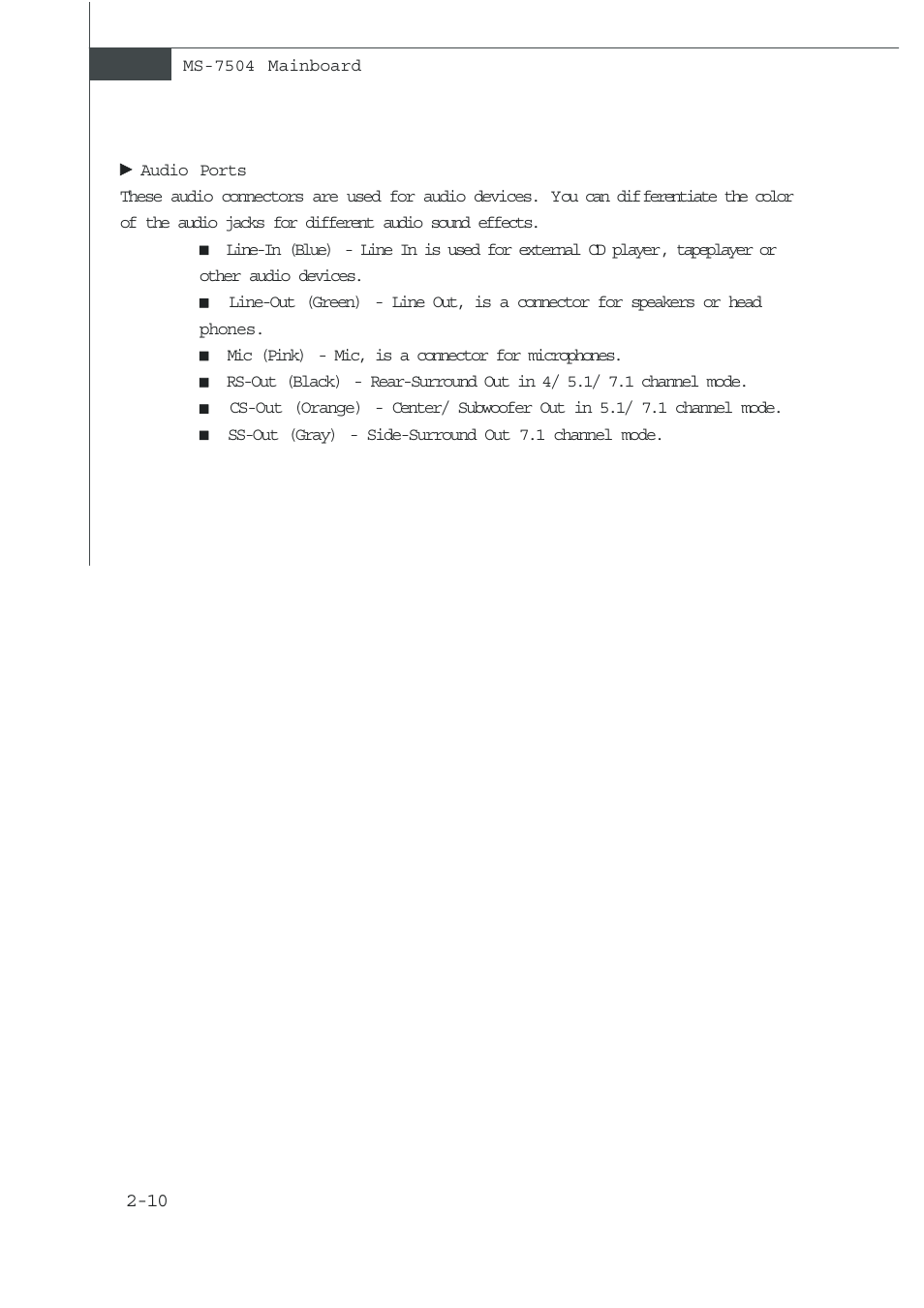 MSI NVIDIA MS-7504PV User Manual | Page 22 / 50