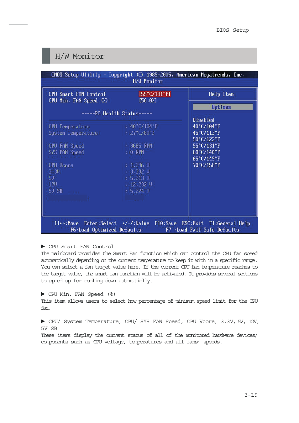 H/w monitor | MSI NVIDIA MS-7504PV User Manual | Page 47 / 50