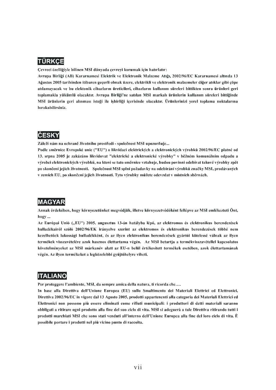 MSI NVIDIA MS-7504PV User Manual | Page 7 / 50