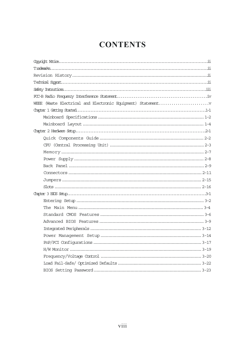 MSI NVIDIA MS-7504PV User Manual | Page 8 / 50