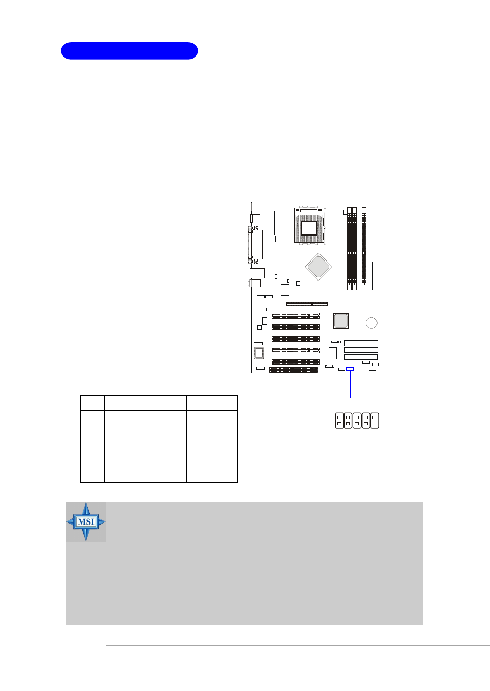 Front usb connector: jusb2, Ms-6570 atx mainboard | MSI G52-M6570XA-G22 User Manual | Page 44 / 116