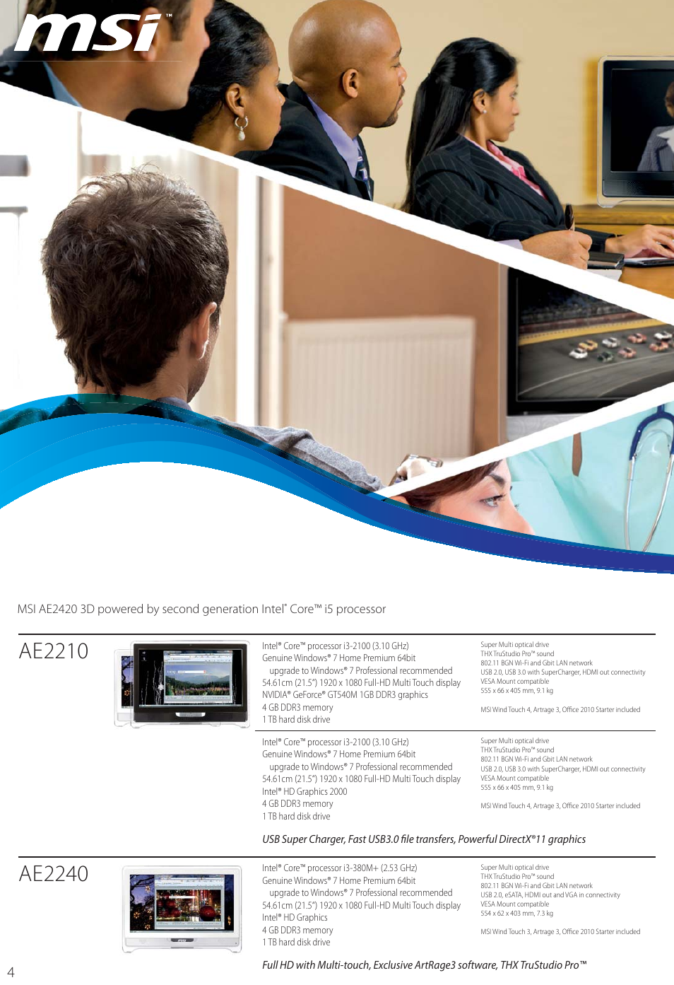 Ae2240, Ae2210 | MSI FX620DX User Manual | Page 26 / 32