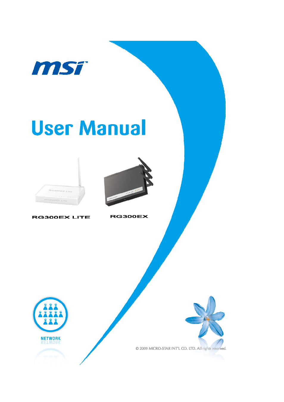 MSI RG300EX User Manual | 53 pages