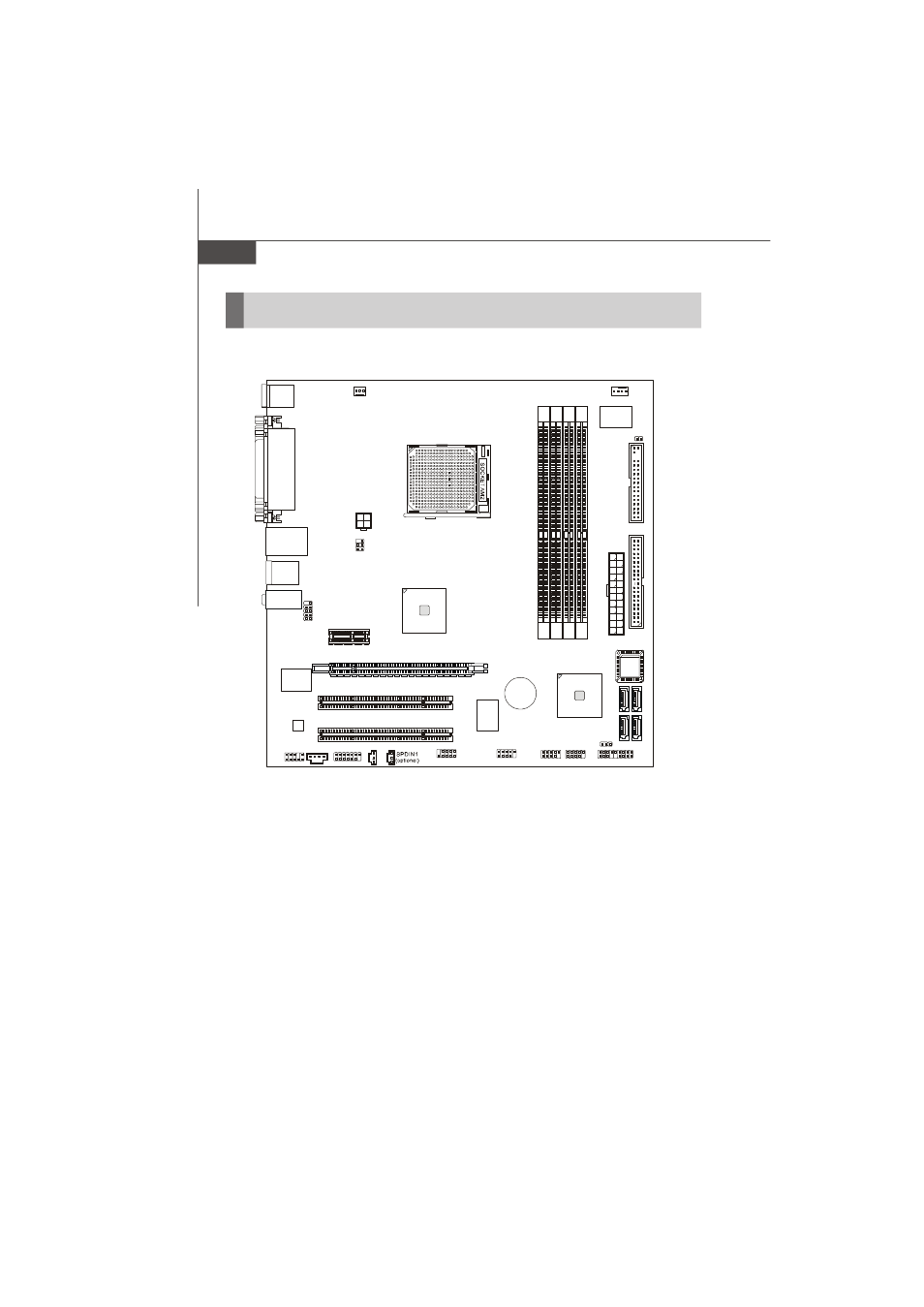 Mainboard layout, M s-7242 m ainboard | MSI MS-7242 User Manual | Page 14 / 102