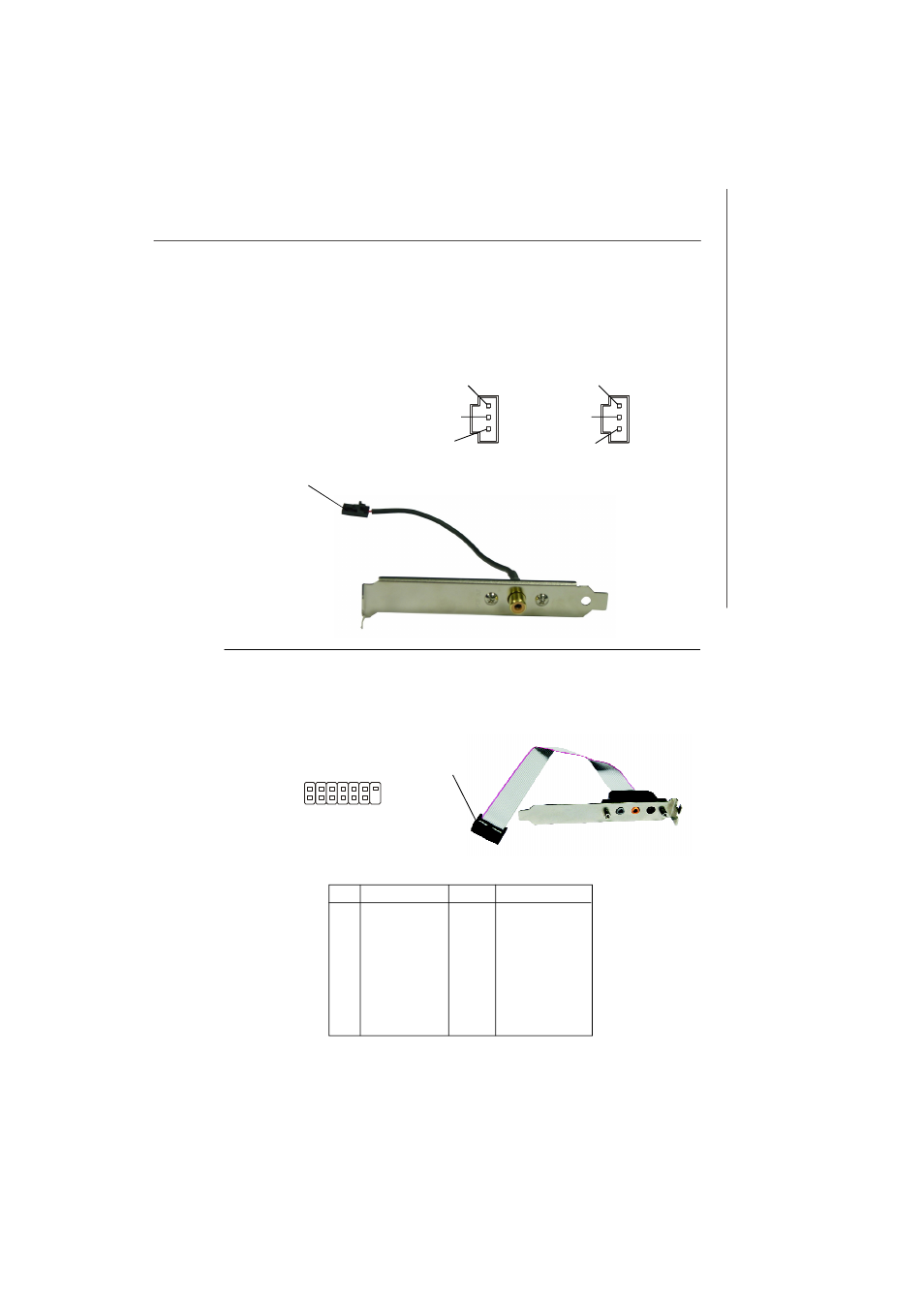 Spdif connector: spdout1/spdin1 (optional), Audio-out connector: j1 | MSI MS-7242 User Manual | Page 30 / 102