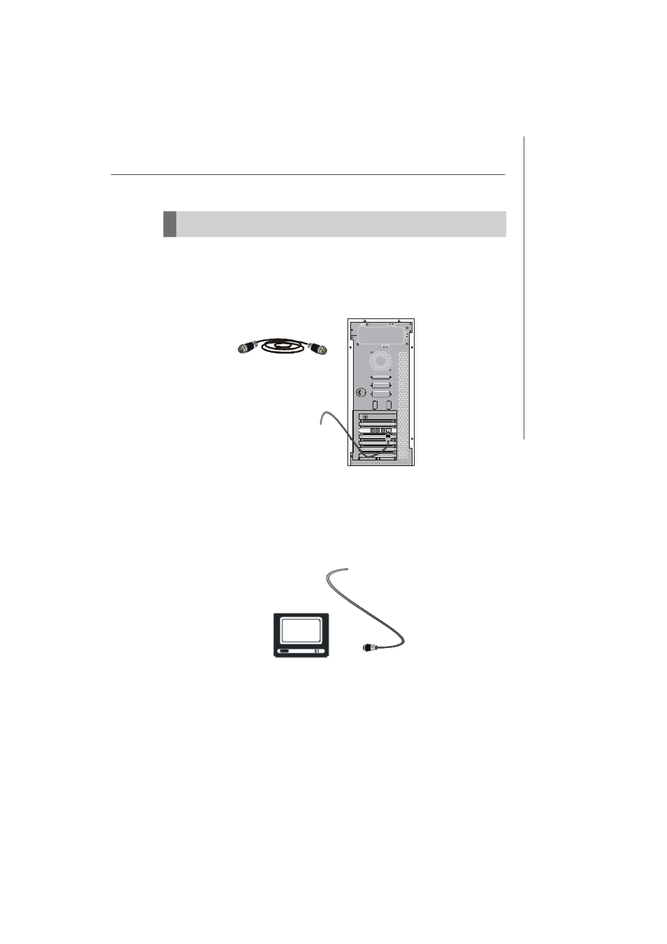 Connecting s-video & hdtv cables | MSI MS-7242 User Manual | Page 83 / 102