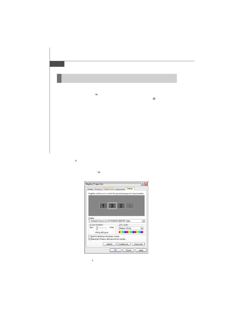 Using multiple displays, Setting up multiple displays | MSI MS-7242 User Manual | Page 95 / 102