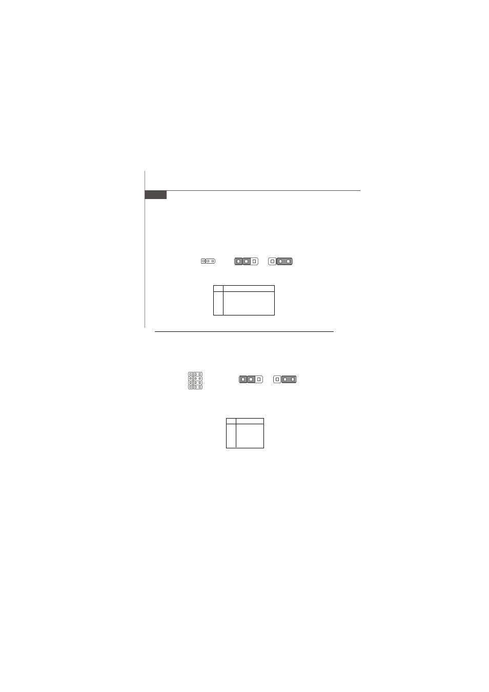Lcd power source jumper: j7, Com port power jumpers: j2, j3, j4, j5 | MSI CX700D User Manual | Page 36 / 66