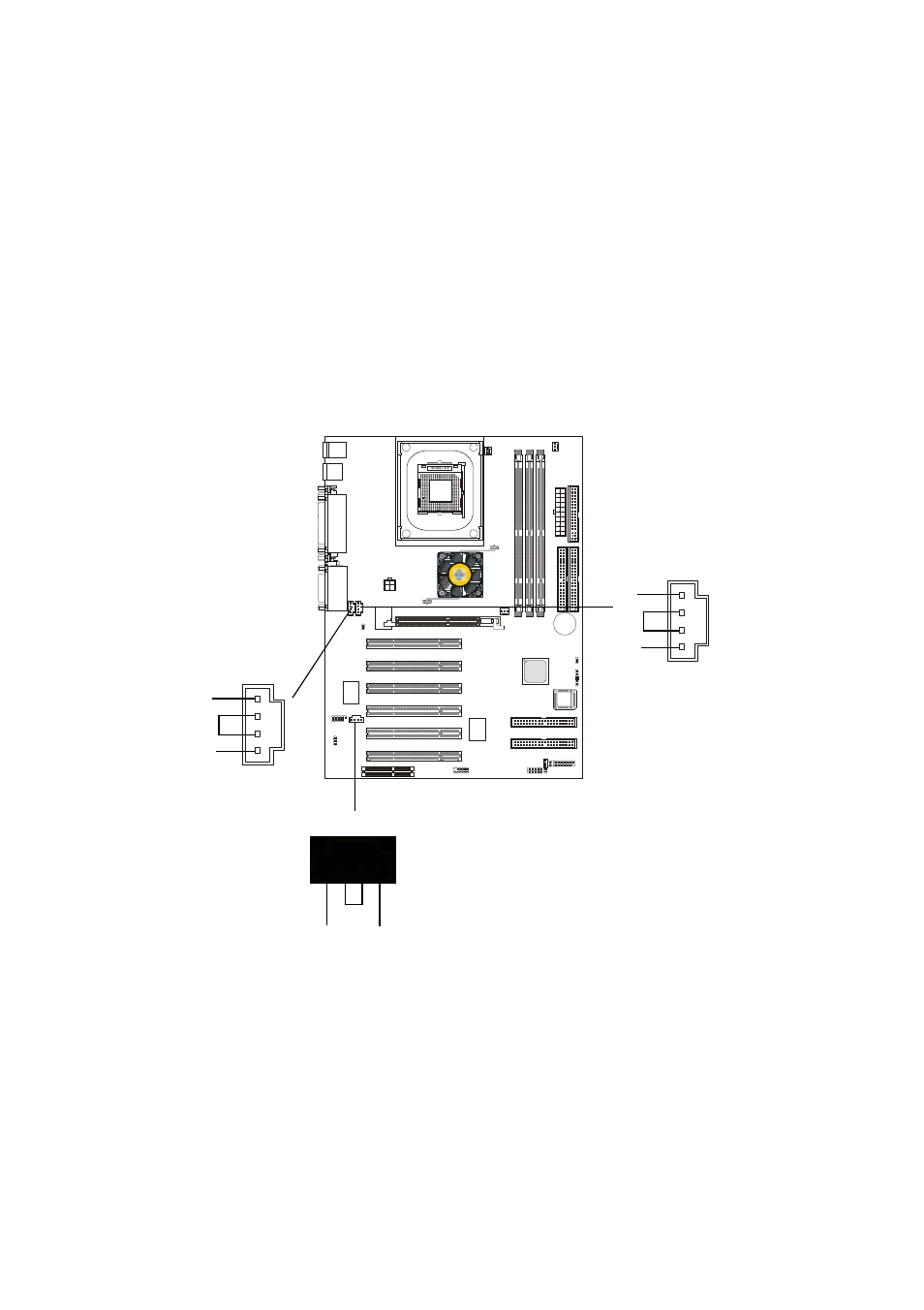 Jphn1, Jaux1, Jcd1 | Gnd phone_in mono_out, Gnd r l | MSI 845 PRO2-R User Manual | Page 36 / 101