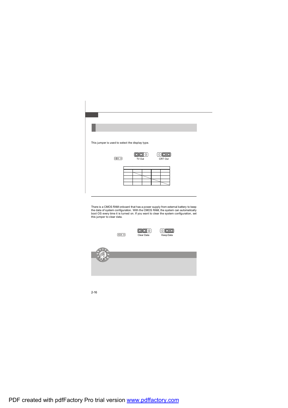 Jumpers | MSI FUZZY CX700D User Manual | Page 34 / 82