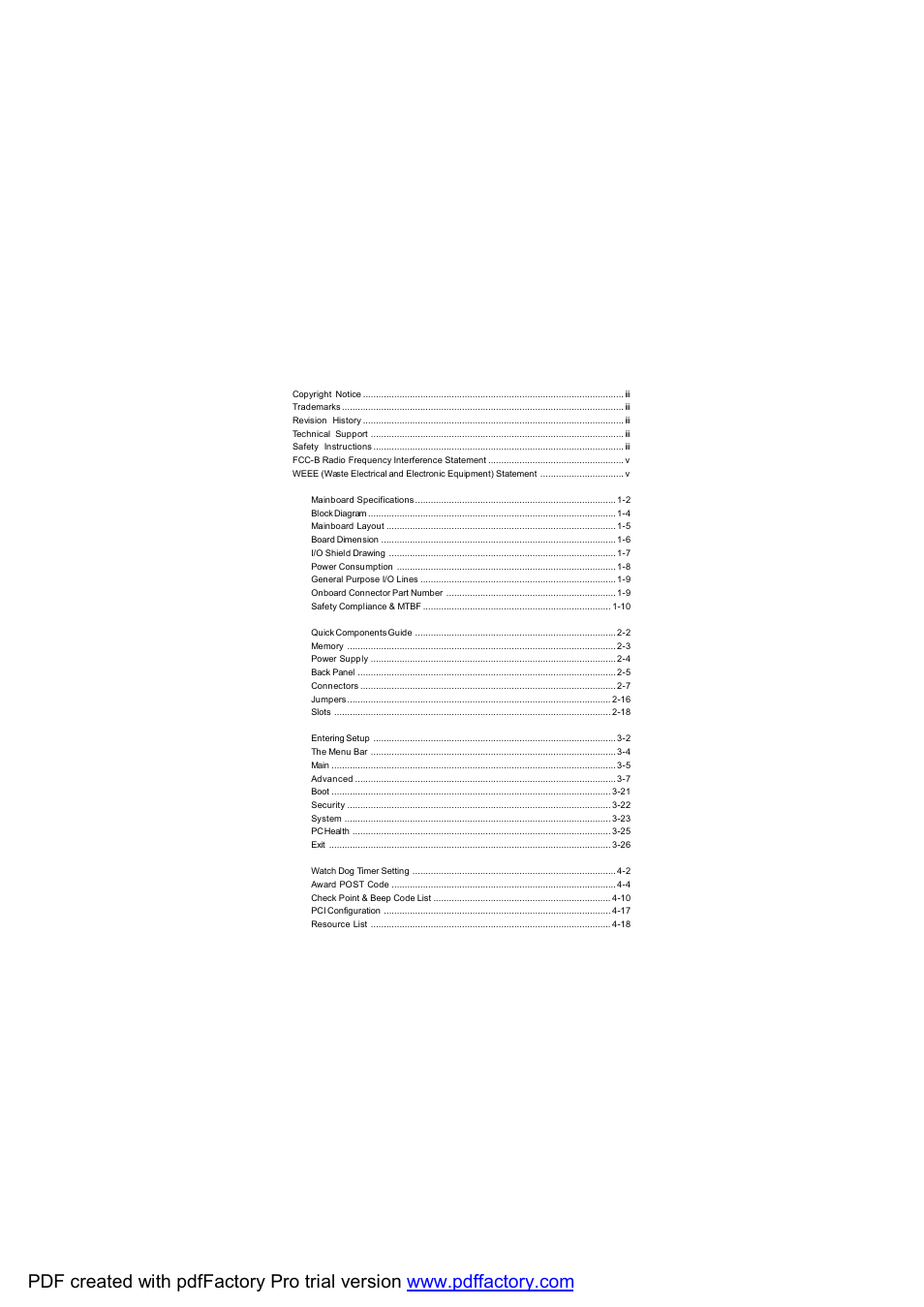 MSI FUZZY CX700D User Manual | Page 8 / 82
