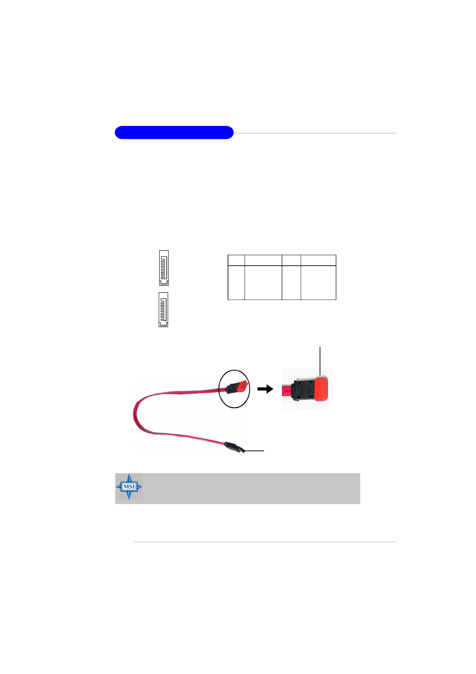 Optional serial ata cable | MSI MS-7181 User Manual | Page 32 / 107