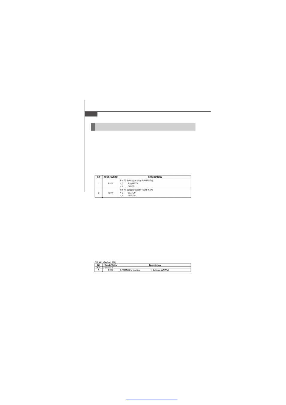 Watchdog timer setting | MSI FUZZY 945GME1 User Manual | Page 58 / 83