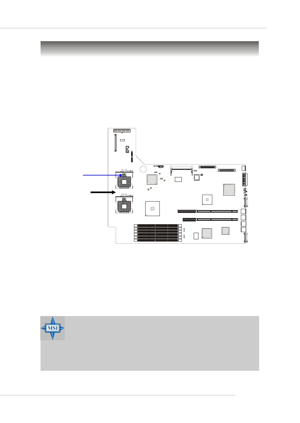 Central processing unit: cpu, Mainboard hardware, The mainboard supports single/dual intel | Cpu1 | MSI MS-9246 User Manual | Page 51 / 123