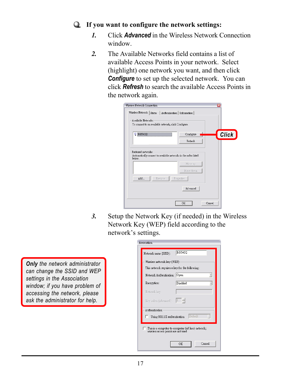 MSI US54G User Manual | Page 22 / 41