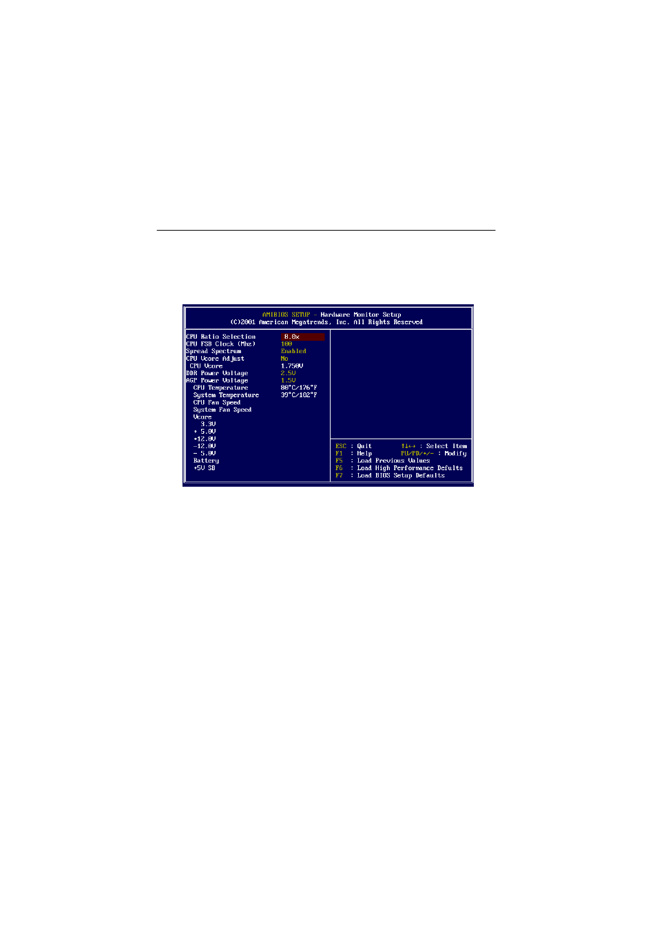 Hardware monitor setup | MSI MS-6566 User Manual | Page 63 / 85