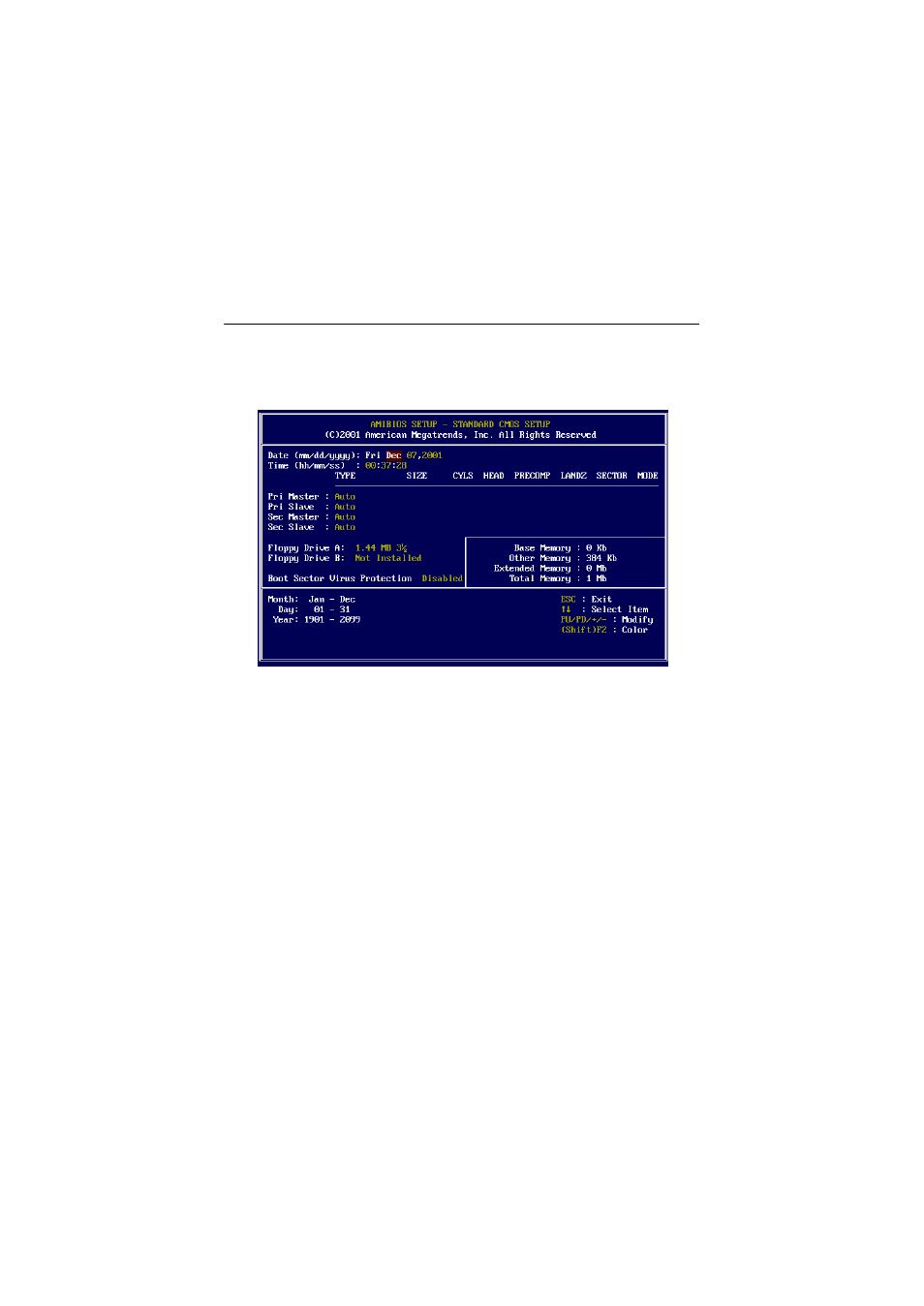 Ide hdd auto detection | MSI MS-6566 User Manual | Page 68 / 85