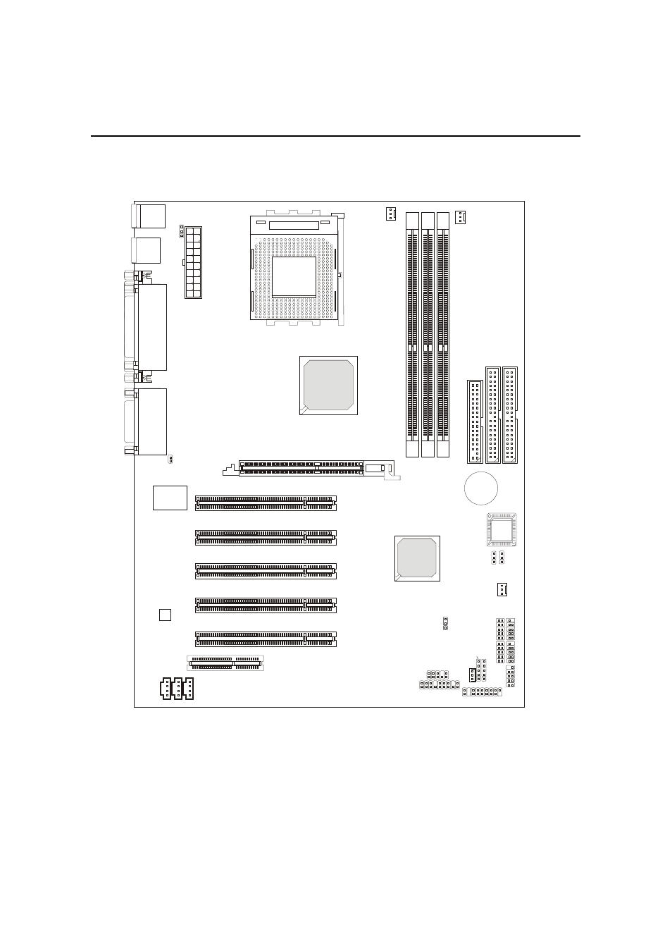Mainboard layout, Chapter 1 1-4 | MSI MS-6380 User Manual | Page 11 / 85