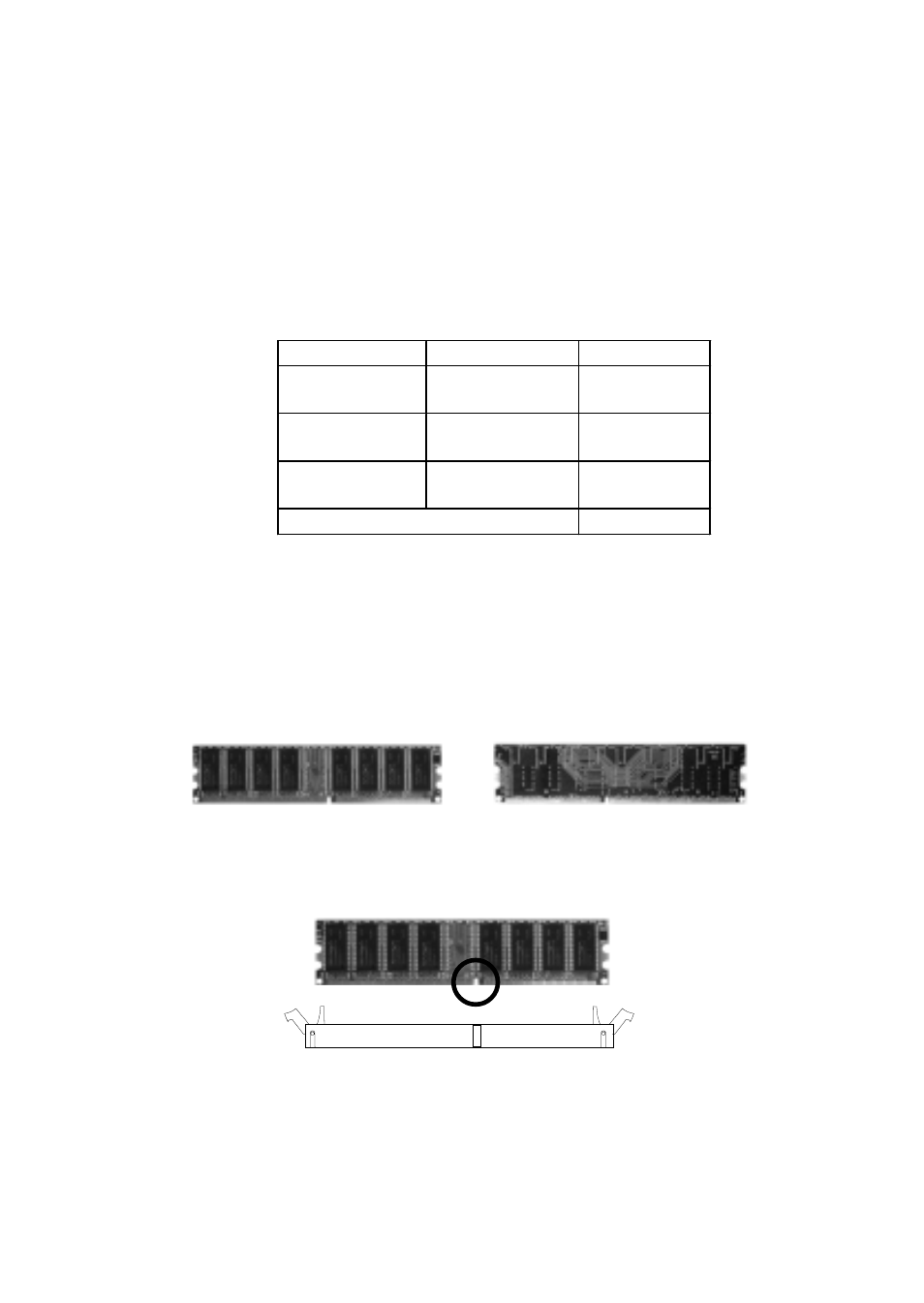 Dimm modules combination, Installing dimm modules | MSI MS-6380 User Manual | Page 23 / 85