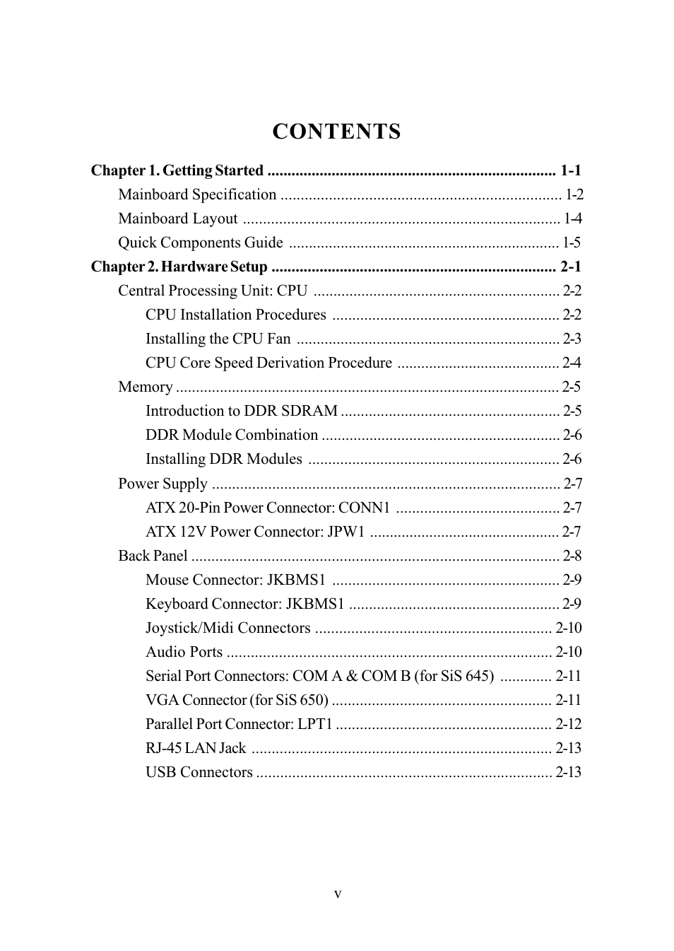 MSI G52-MA00542 User Manual | Page 5 / 68