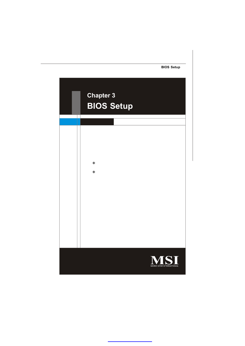 Bios setup, Chapter 3 | MSI IM-945GSE SERIES MS-9830 User Manual | Page 49 / 83