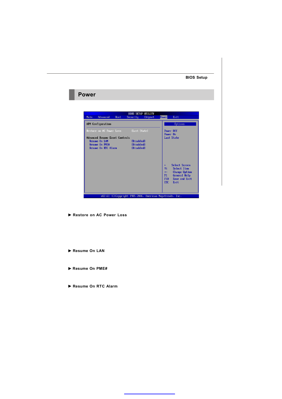 Power | MSI IM-945GSE SERIES MS-9830 User Manual | Page 73 / 83