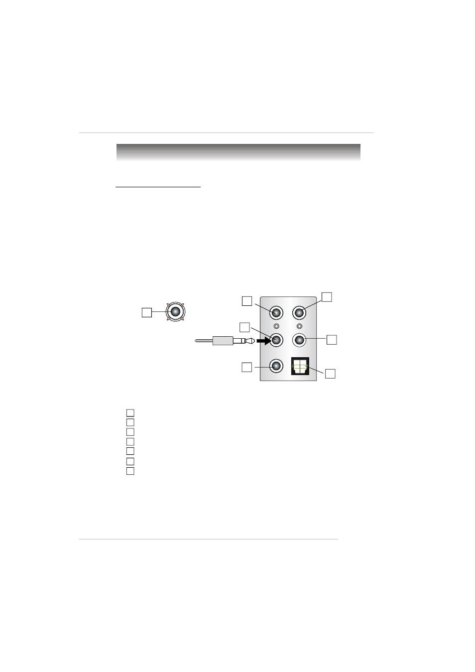 Using 2-, 4-, 6- & 8- channel audio function, B-13, Channel analog audio output | MSI G52-S9617X1 User Manual | Page 94 / 97