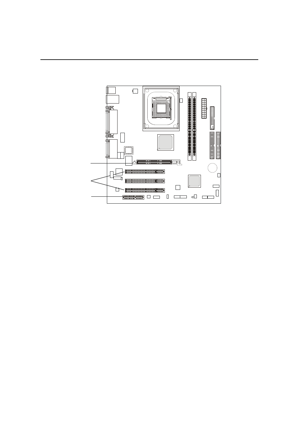 Slots, Agp (accelerated graphics port) slot, Pci slots | Cnr (communication network riser) | MSI G52-MA00628 User Manual | Page 41 / 85