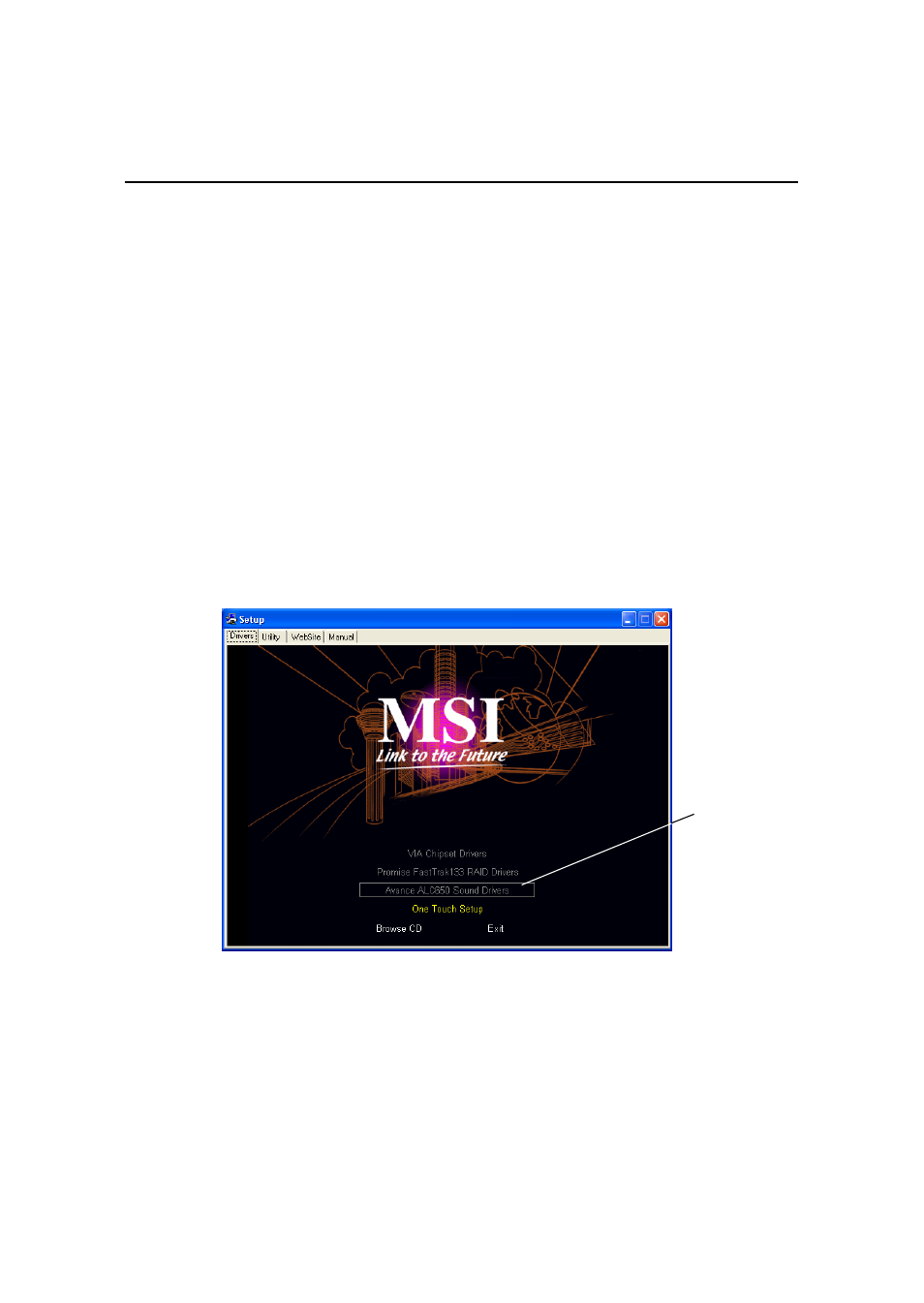 Installing the audio driver | MSI G52-MA00628 User Manual | Page 74 / 85