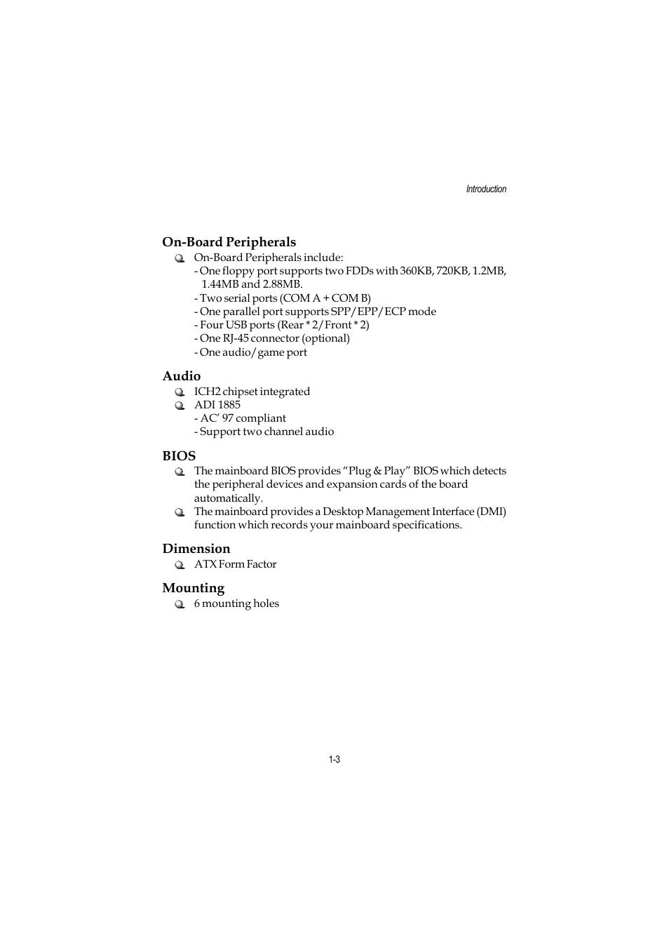 MSI ATX Motherboard G52-MA00362 User Manual | Page 10 / 84