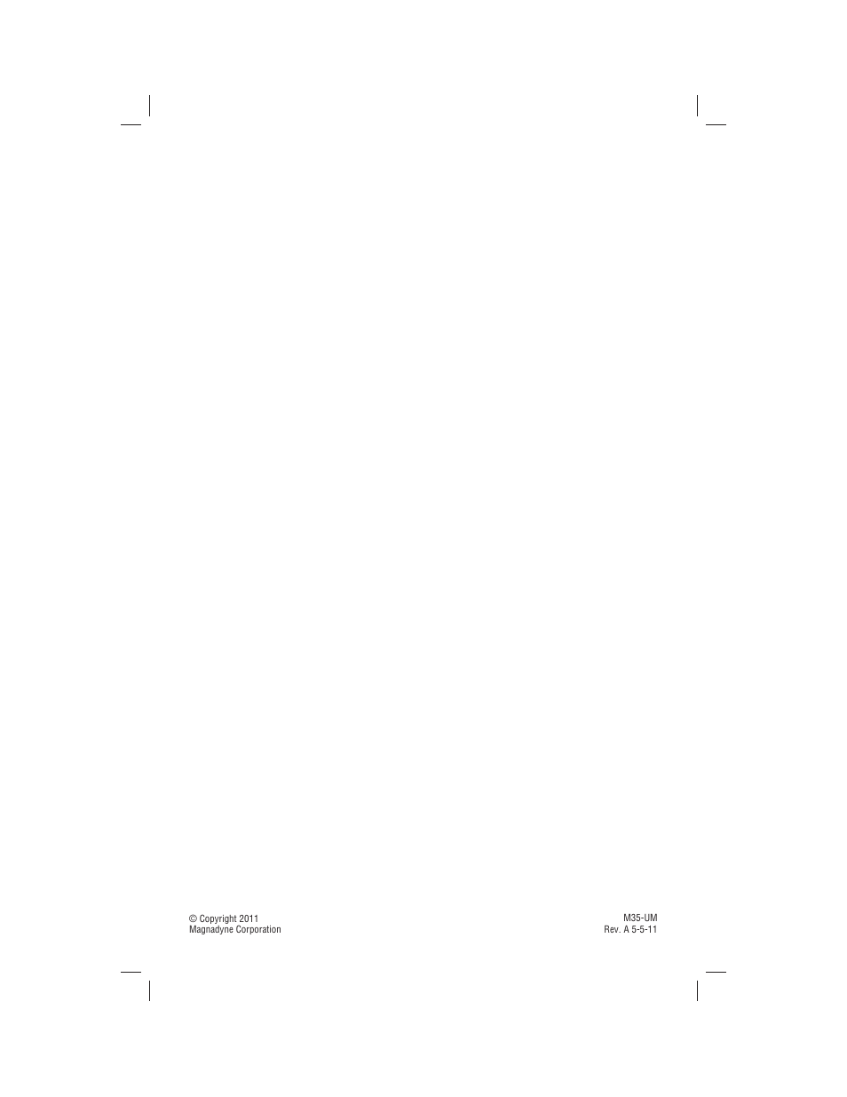 Magnadyne REARVIEW MIRROR/MONITOR M35 User Manual | Page 8 / 8