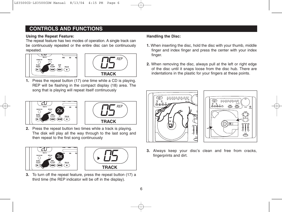 Magnadyne LS3500CDB User Manual | Page 6 / 12