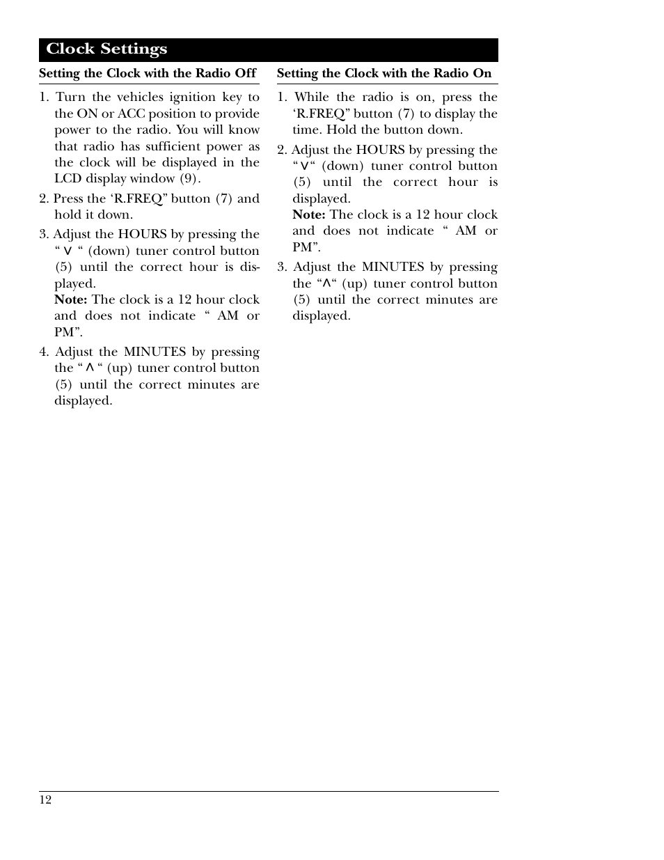 Magnadyne M9860f User Manual | Page 12 / 16