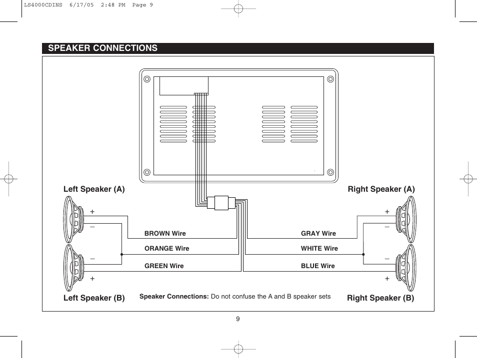 Magnadyne LS4000S LS4001W User Manual | Page 9 / 12