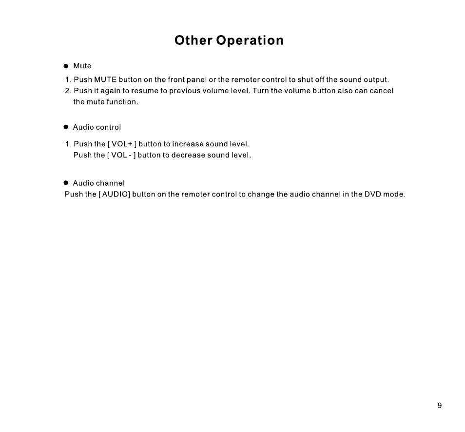 Magnadyne MV-DVD-PL7 User Manual | Page 11 / 16
