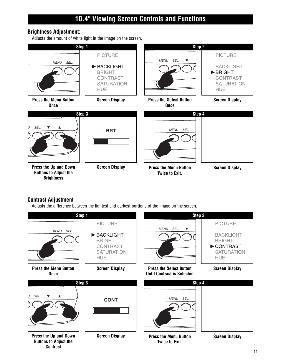 Magnadyne MV-VCRUSER02 User Manual | Page 11 / 20