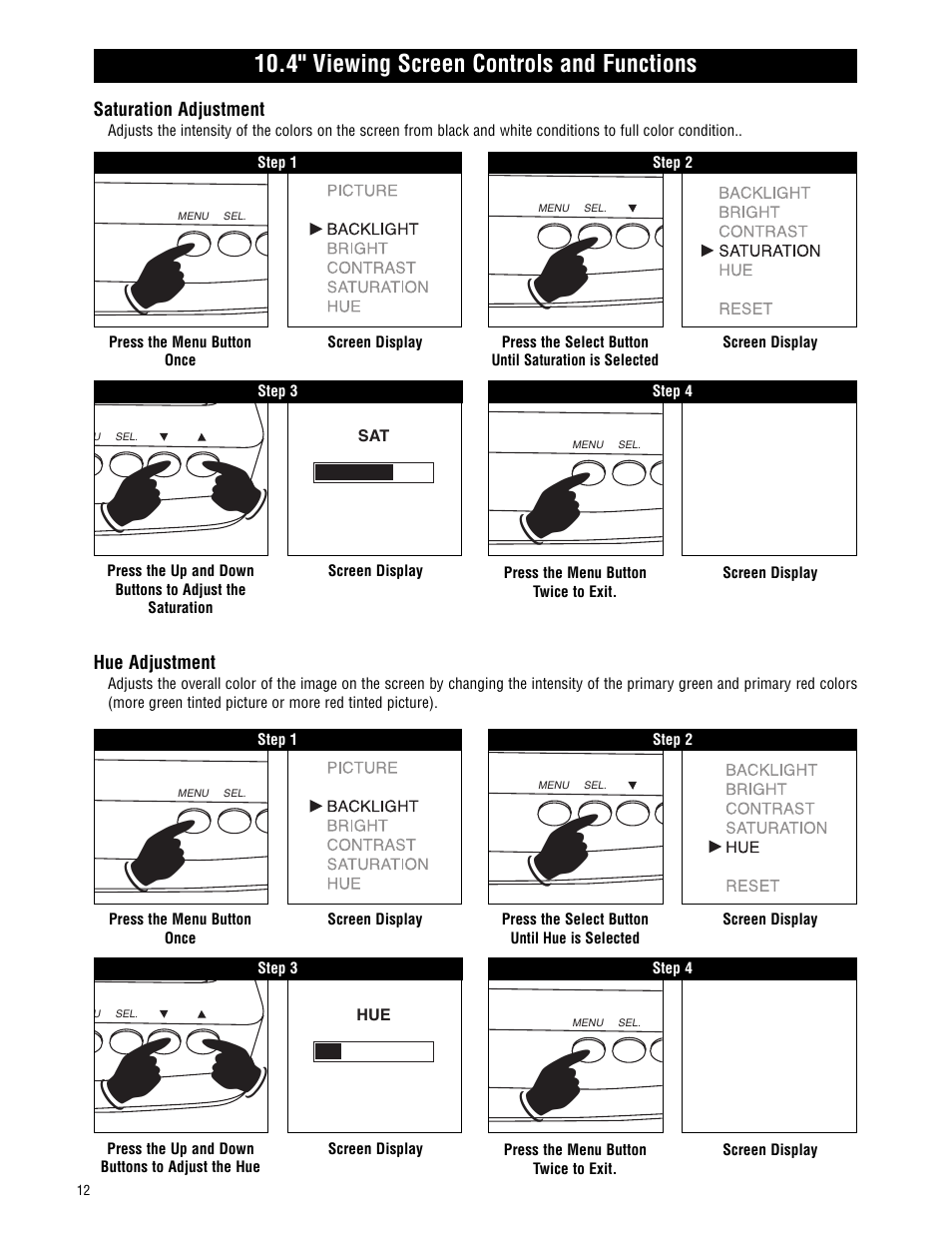 Magnadyne MV-VCRUSER02 User Manual | Page 12 / 20