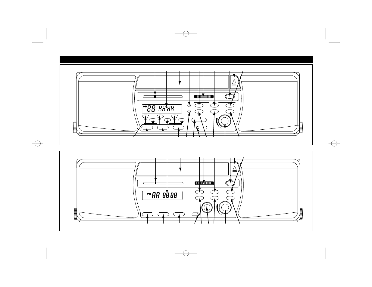 Controls and functions | Magnadyne LS8600UCDW User Manual | Page 2 / 12