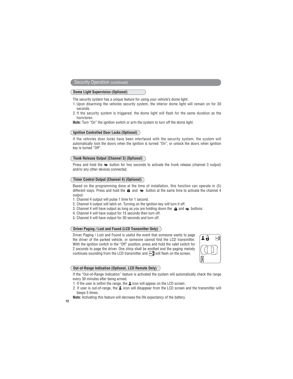 Magnadyne Extreme Series X4 User Manual | Page 12 / 16